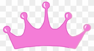 Crown Clip Hot Pink - Coronas Baby Shower Png Transparent Png