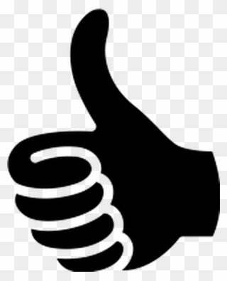 Report Abuse - Thumbs Up Vector Png Clipart