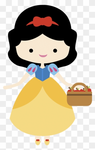 Branca De Neve Imagens Png Pinterest - Cute Disney Princess Clipart Transparent Png