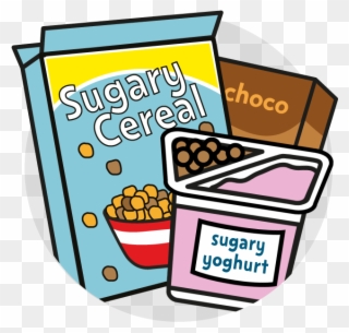 Breakfast Cereals And Yoghurts - Breakfast Cereal Clipart