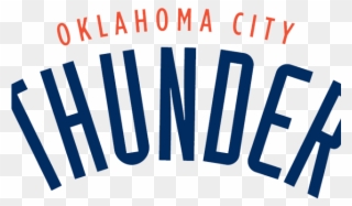 Oklahoma City Thunder Clipart Svg - Oklahoma City Thunder Logo Png Transparent Png