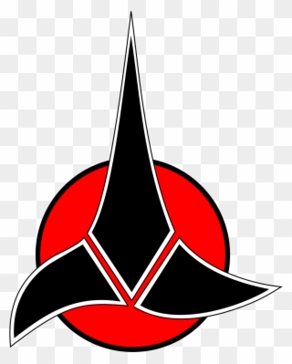 Klingon Wikipedia Concentration Camp Clip Art Hitler - Star Trek Klingon Logo - Png Download