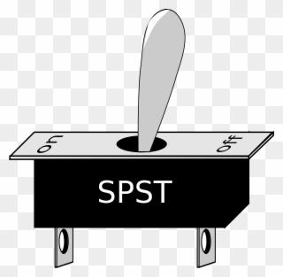 Big Image - Spst Switch Png Clipart