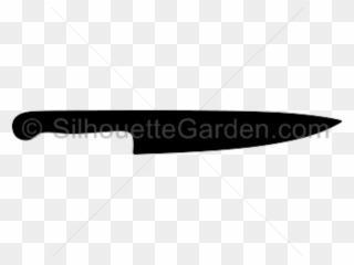 Silhouette Clipart Knife - Utility Knife - Png Download