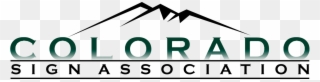Logo - Colorado Sign Association Logo Clipart