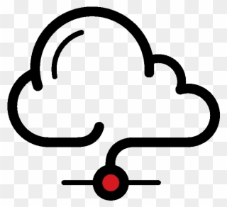 Cloud Backup And Cloud Storage - Cloud Computing Clipart