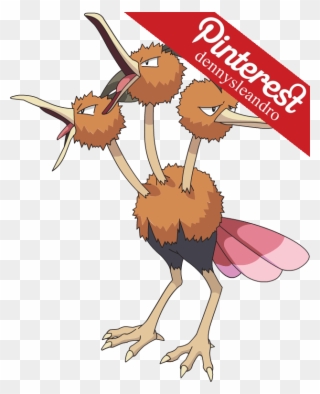 Watch Out If Dodrio's Three Heads Are Looking In Three - Pokemon Dodrio Clipart