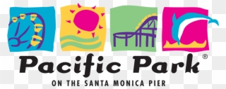 Pacific Park Santa Monica Logo Clipart