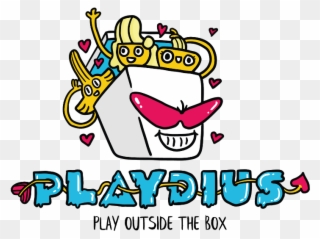Playdius Plays Outside The Box With - Android Clipart