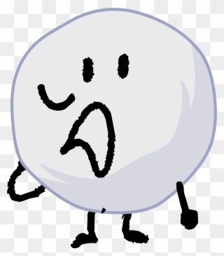 Snowball Intro 2 - Snowball Bfb Png Clipart
