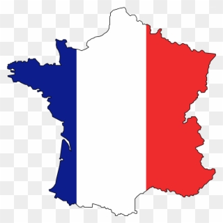 Revolution Clipart French Revolution - Transparent France Map Flag Png