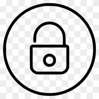 Lock Secure Safety Protected Password Svg Png - Safety Lock Png Clipart