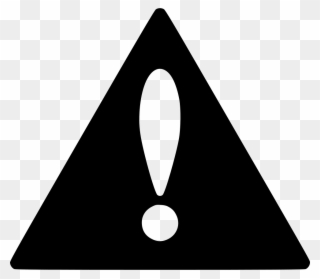 Alarm Alert Attention Beware Caution Danger Error Comments - Safety Symbol Black And White Clipart