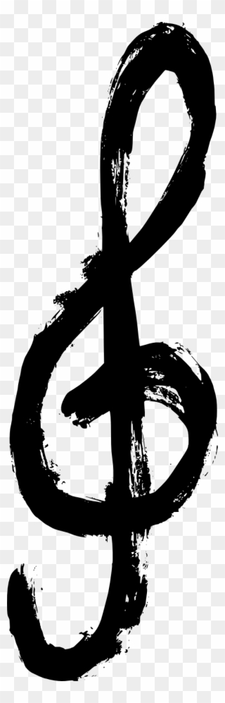 Infinity Symbol Png Transparent - Grunge Music Symbol Png Clipart