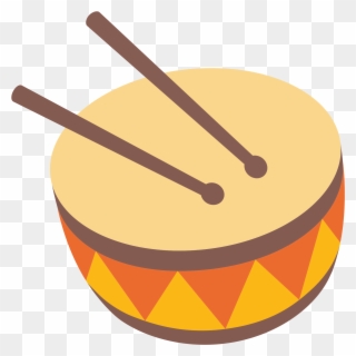 Drums Emoji Png - Drum Emoji Png Clipart