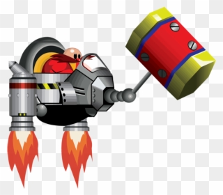 Enlarge Posted Image - Eggman Mobile Sonic 2 Clipart