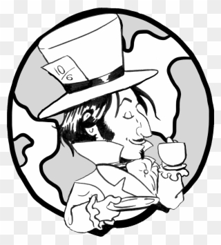 Creator Of Mad Hatter - Author Clipart