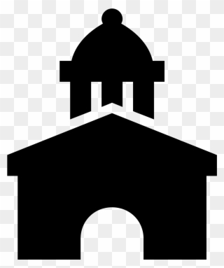 This Logo Features A Government Building - Icono Ayuntamiento Png Clipart