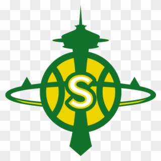 Hd Top - Seattle Sonics Logo Transparent Clipart