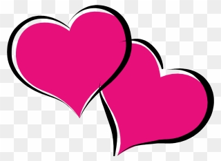 Pink Hearts Png - Love Heart Clipart Transparent Png