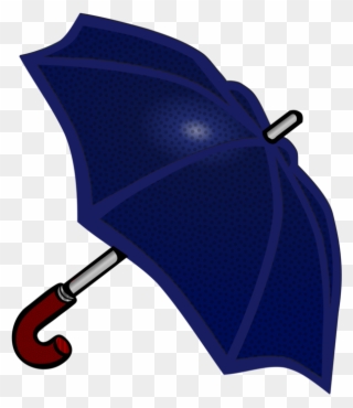 Umbrella Rain Computer Icons Blue Raster Graphics - Clipart Umbrella In Png Transparent Png