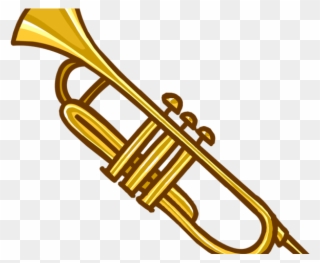 Music Instrument Clipart - Transparent Background Instrument Trumpet Clipart Trumpet - Png Download