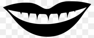 Teeth Mark Png Clip Art Library Download - Smile With Teeth Icon Transparent Png