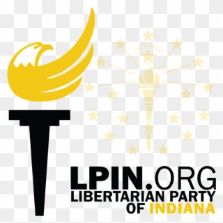 Lpin Logo Black Text, And No Background - Facts About The Libertarian Party Clipart