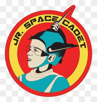Space Cadet Print & Cut File - Space Cadet Badge Clipart