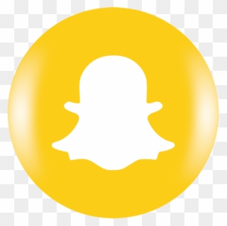 Collection Of Free Snapchat Vector Logo - Snapchat Logo Black Circle Clipart