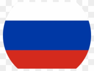 Flag Clipart Russia - Circle - Png Download