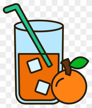 Orange Juice - Mango Juice Clipart - Png Download