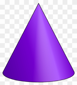 Cone 3 D Shape - 3d Shapes Of Cone Clipart