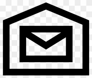 Computer Icons Symbol Transprent - Post Office Logo Black And White Clipart