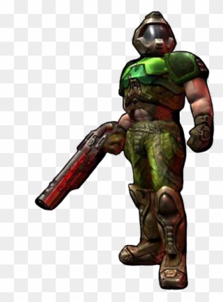 Doom Character Clipart Photo - Doomguy Png Transparent Png