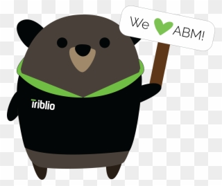 About Triblio Was Named In By Ciocom - Triblio Bear Clipart