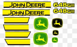 Deere 648g Iii Decal Set - John Deere Clipart