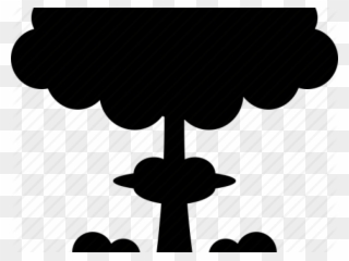 Nuclear Bomb Silhouette Png Clipart
