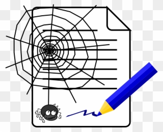 292 × 240 Pixels - Spider Web Clipart