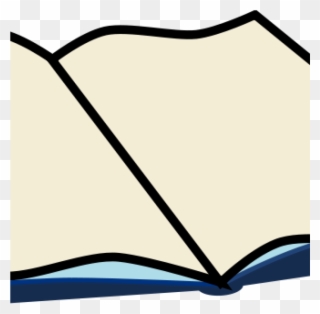Clipart Open Book Turtle Clipart Hatenylo - Cara Menggambar Buku Terbuka - Png Download