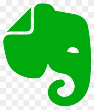 Standing By The Serif - Evernote Logo Clipart