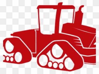 Tractor Clipart Case Tractor - Track Tractor Clip Art - Png Download