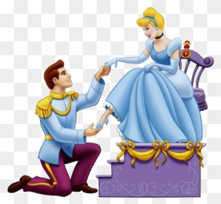 Cinderella, Prince Charming, Bruno - Cinderella Prince Charming Slipper Clipart