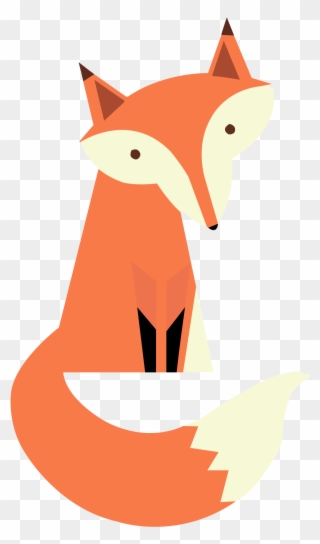 The Little Fox Badge - Foxes Clipart - Png Download