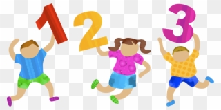 Counting Kids Clipart