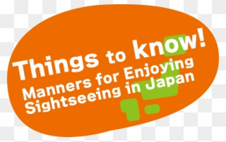 Things To Know Manners For Enjoying Sightseeing In - Japan Clipart