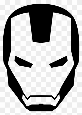 Iron Man Svg Download Iron Man Svg Black And White - Iron Man Logo Svg Clipart