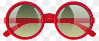 Cute Red Sunglasses Png Clipart Image - Cute Sunglasses Png Transparent Png