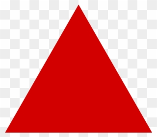 Volcano Clipart Triangle - Red Arrow Up - Png Download