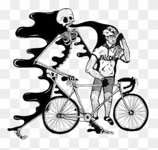 People Die Every Day Cycling In Big Cities, Especially - Bicicleta Y Muerte Clipart